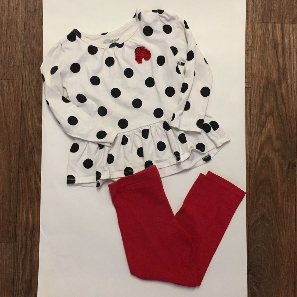 3T toddler girl Carter’s Child of Mine outfit